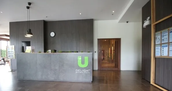ให้เช่าด่วนๆ U-delight หัวหมาก สเตชั่น ห้องมาพร้อมสิ่งอำนวยความสะดวกครบครัน มาแต่ตัวเข้าอยู่ได้เลย