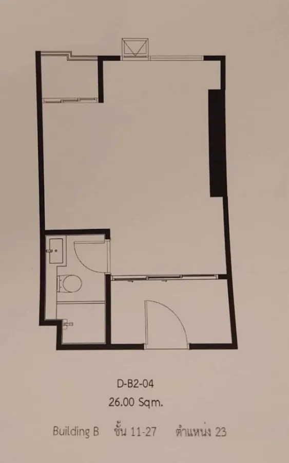 Down payment for sale: Origin Plug and Play Sirindhorn Station, Duplex room, high floor, good price, hurry and reserve before it slips away.