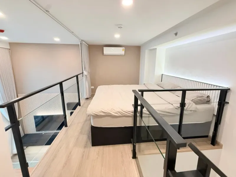 ขาย ให้เช่า Origin Plug & Play Nonthaburi Station ห้องเพดานสูงโปร่งโล่ง เฟอร์และเครื่องใช้ไฟฟ้าครบครัน จองเลย