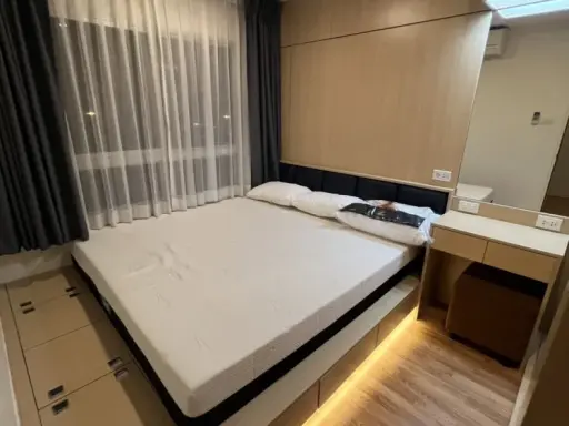 ให้เช่า Lumpini Ville Suksawat - Rama 2 ห้องชั้น 10 บิวท์อินเฟอร์นิเจอร์อย่างดี วิวสระว่ายน้ำ จองเลย images