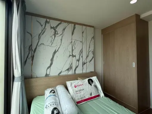 Condo for rent, Origin Ratchada-Ladprao, Type 1 bed plus, unobstructed view, south facing, heat-reflective film on windows, fully furnished with appli
