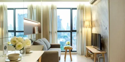 ขายคอนโด Rhythm Asoke 2 ห้องแต่งสวย เรียบหรู ดูแพง ชั้น 18 ได้วิวสูง อย่ามัวแต่มองต้องมาจับจองด่วนๆ