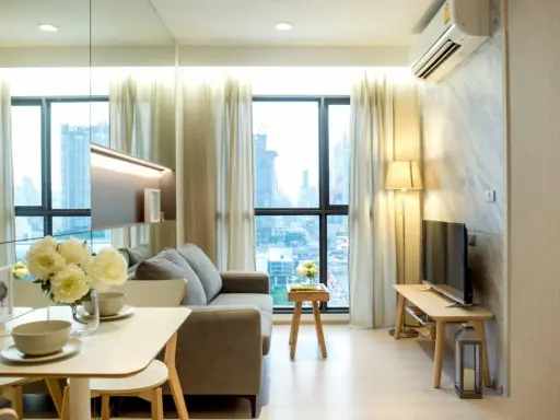 ขายคอนโด Rhythm Asoke 2 ห้องแต่งสวย เรียบหรู ดูแพง ชั้น 18 ได้วิวสูง อย่ามัวแต่มองต้องมาจับจองด่วนๆ images