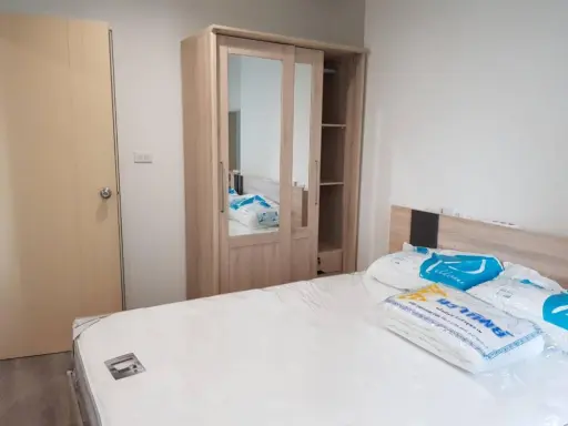Condo for rent, Rich Park Triple Station, 9th floor, full furniture !! Ready to move in, good price, don't miss it !!