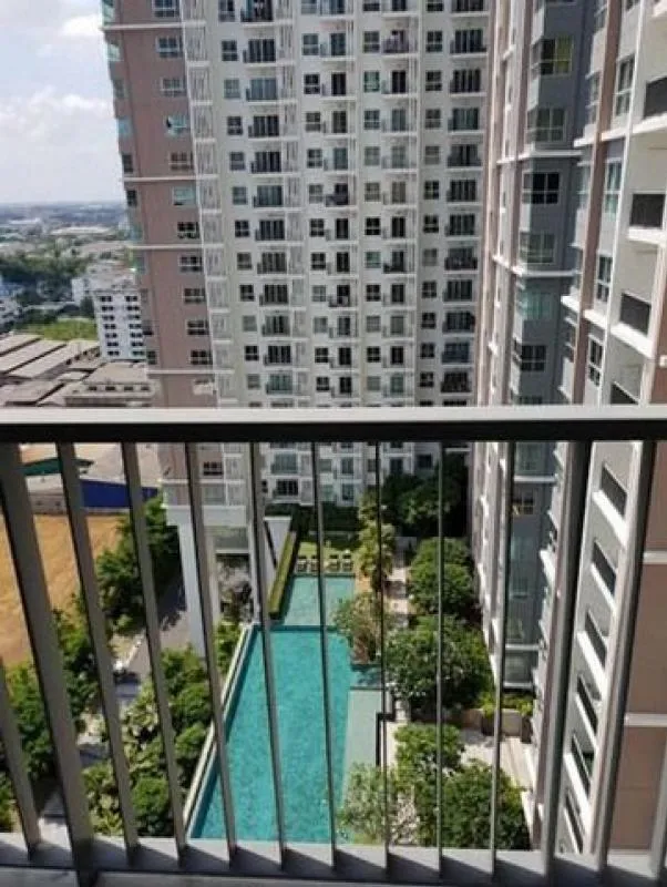 Urgent sale, Condo The Parkland Phetkasem, wide room, good view, there are very few good rooms like this. Hurry up.