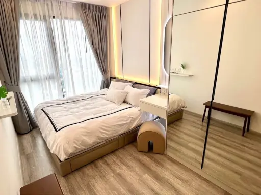 FOR RENT IDEO Mobi Sukhumvit 66 ห้องแต่งสวย เฟอร์นิเจอร์ เครื่องใช้ไฟฟ้าครบ รีบมาจองก่อนพลาด images