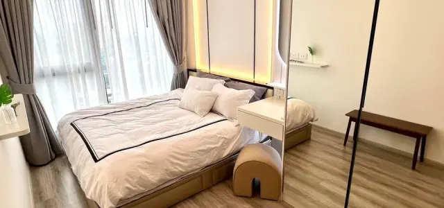 FOR RENT IDEO Mobi Sukhumvit 66 ห้องแต่งสวย เฟอร์นิเจอร์ เครื่องใช้ไฟฟ้าครบ รีบมาจองก่อนพลาด images