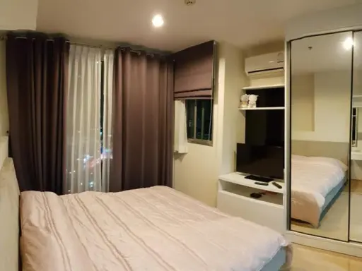 Wow, for rent Life @ Ladprao 18, beautiful room, good looking, classy, great view, 1 bedroom, fully furnished, finish in this room!