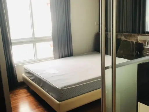 Condo for rent Atrium Phahol-Suthisarn Partition room fully furnished Ready to move in. Book now.