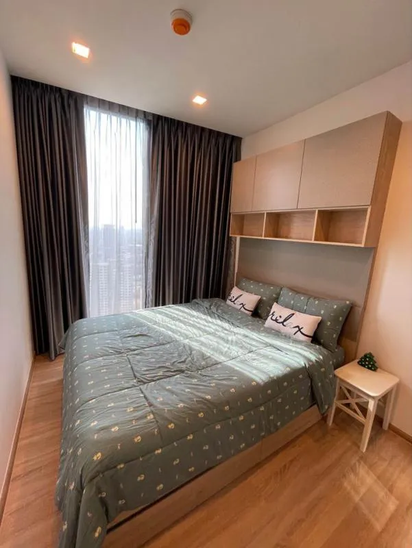 Condo for rent, The Line Phahon-Pradipat. Pradiphat road view, new room, fully furnished, ready to enter immediately. Rent it now.