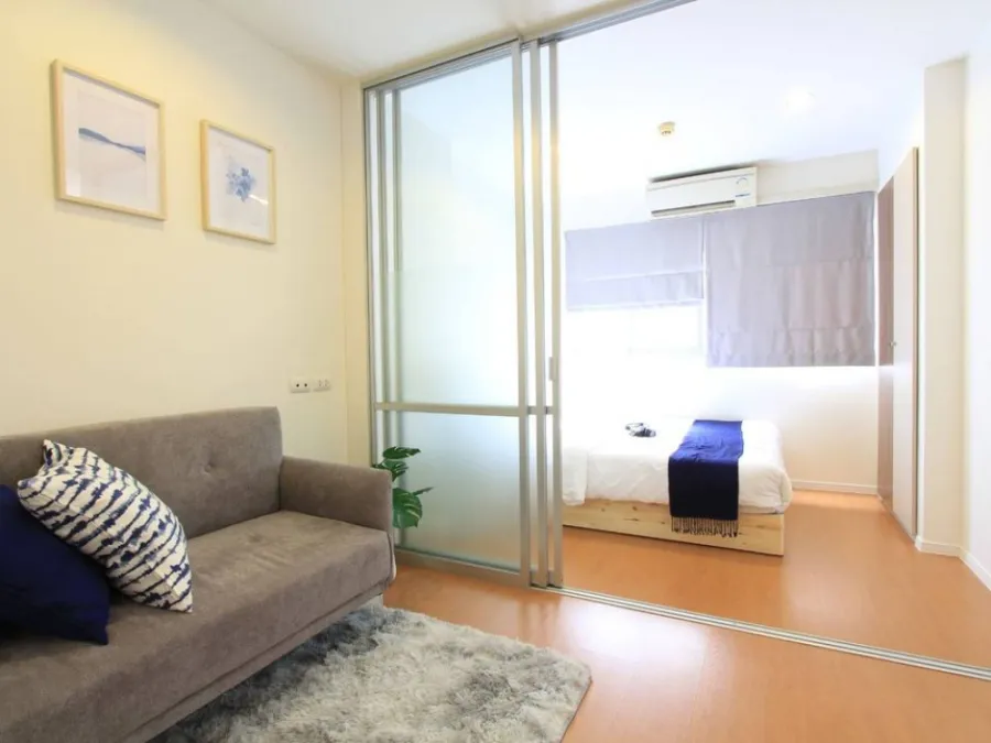 For rent, Lumpini Condo Town Ramintra, Lat Pla Khao, beautiful room, beautiful decoration, ready to move in. Don't miss it.