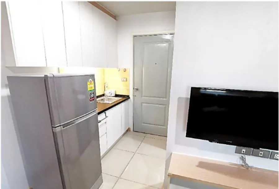 For rent, Rich Park@Bangson Station, nice room with full facilities, high floor, good view, don't miss it.