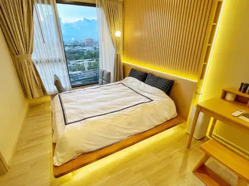 Condo for sale or rent: Ideo Mobi Sukhumvit Eastpoint, high floor, beautiful view, don't delay!