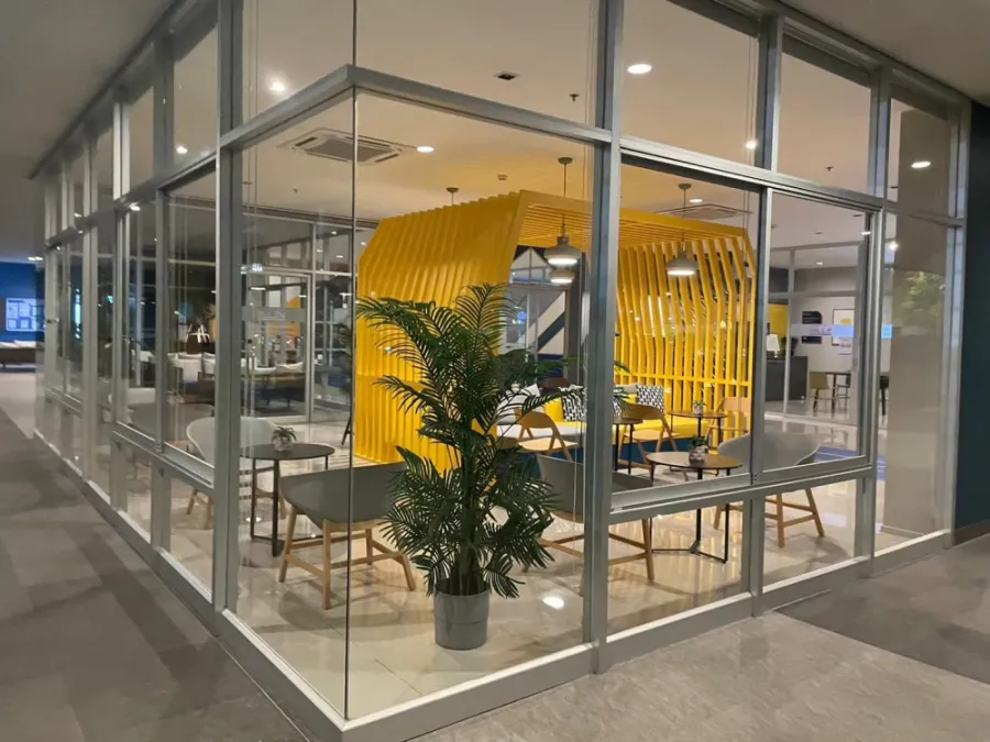 Condo for rent Lumpini Ville Phatthanakan-Srinakarin. The room is decorated and ready to move in. Separate kitchen. Don't miss out on something good l