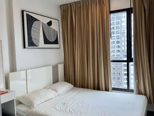 ให้เช่า The Base Park East 1 ห้องนอน 1 ห้องน้ำ วิวสวย เฟอร์และเครื่องใช้ไฟฟ้าครบครัน หิ้วกระเป๋าเข้าอยู่ได้เลยจ้า