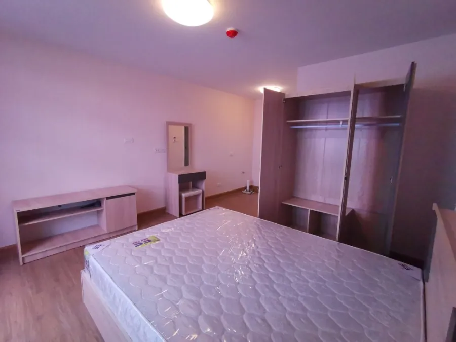 For rent Plum Condo Paholyothin 89 ห้อง Studio ชั้น 3 มาพร้อมที่นอนอย่างดี น่านอนสุดๆ ต้องจองแล้วจ้า