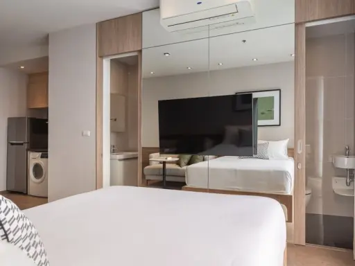 ให้เช่า Condo Park 24 Origin Phrom Phong ห้องชั้นสู. พร้อมอยู่ บิ้วอินภายในอย่างดี รีบจองเลย+++ images