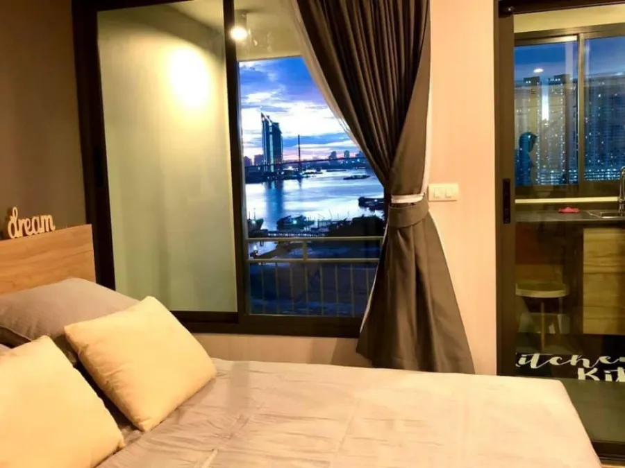 Condo for sale/rent U Delight Residence Riverfront Rama 3, high floor, beautiful view, ready to move in. Don't wait.
