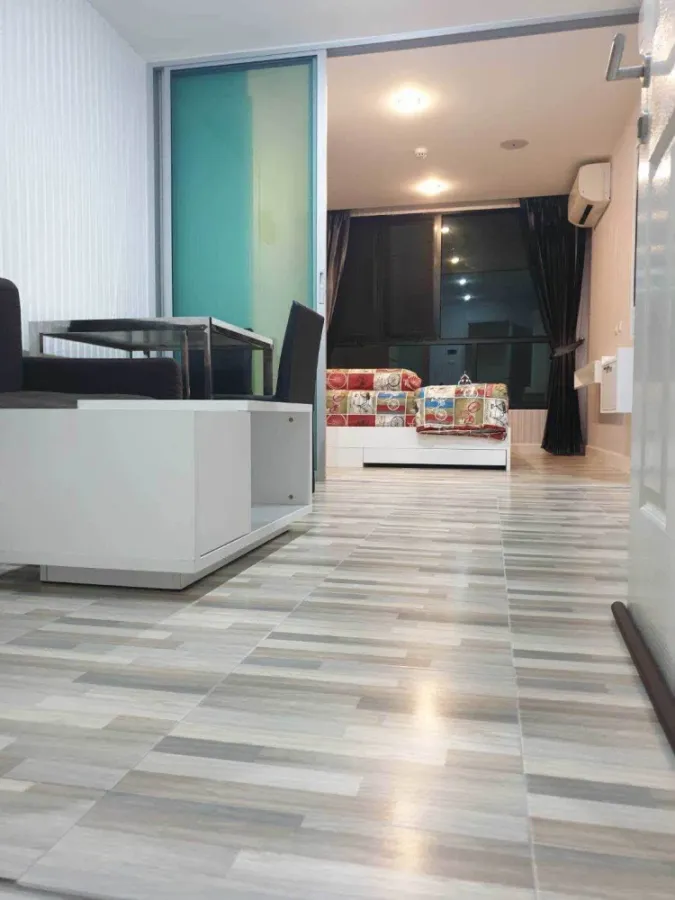 For rent: The Cube Pracha Uthit, 7th floor, middle unit with city and Bhumibol Bridge views. Don't miss out!