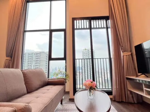 ให้เช่า ไนท์บริดจ์ สเปซ พระราม 9 ห้องDuplex ชั้น 15 วิวไม่โดนบัง ห้องสวย แต่งครบ พร้อมอยู่ จองเลย images