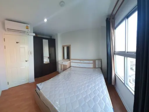 Condo for rent, Park View Vibhavadi, corner room, back, open room, fully furnished, complete electrical appliances, hurry up