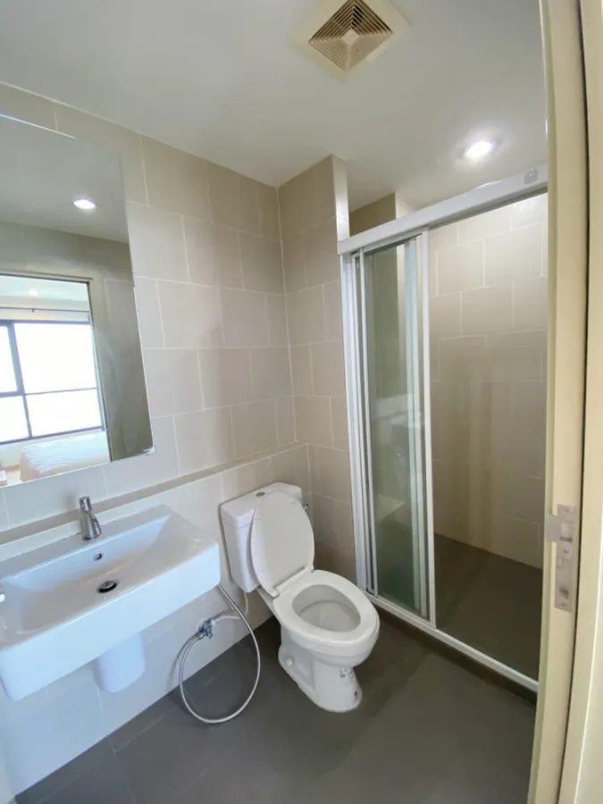 Condo for rent, The Base Rama 9 - Ramkhamhaeng, city view, clear view, unblocked view, separated room