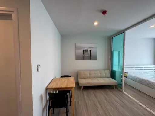 Condo for rent, Regent Home Bangna, ready to move in, high floor, fully furnished, hurry and reserve now!