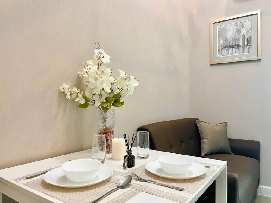 For rent, Metro Sky Prachachuen, city view, beautifully decorated room, very livable. Don't just look and book now.