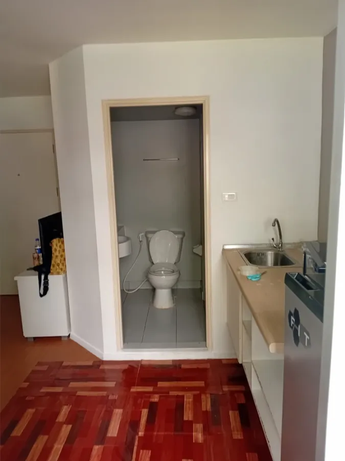 For rent: Lumpini Township Rangsit Klong 1, 1st floor, partitioned room, fully furnished, ready to move in, reserve now!