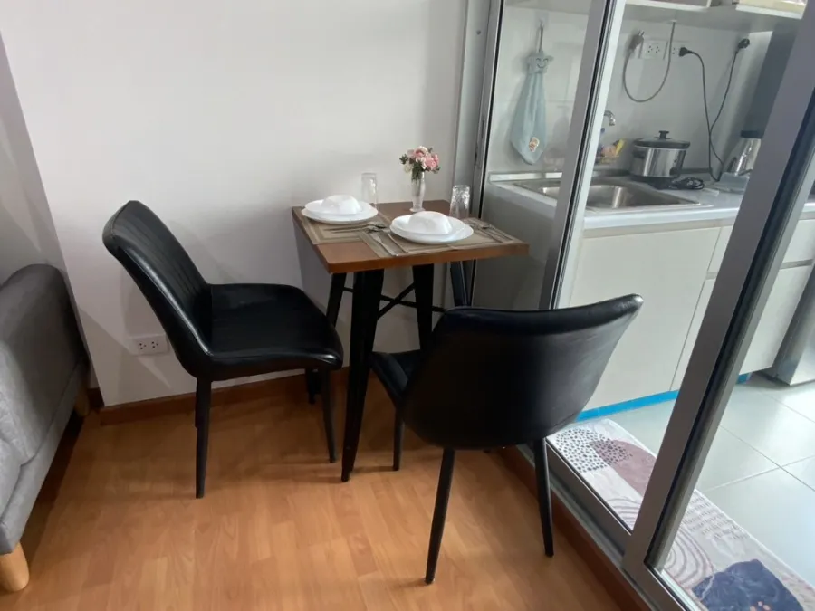 Condo for rent, The President Sukhumvit-Samut Prakan. The balcony is on the north side, with a good view.