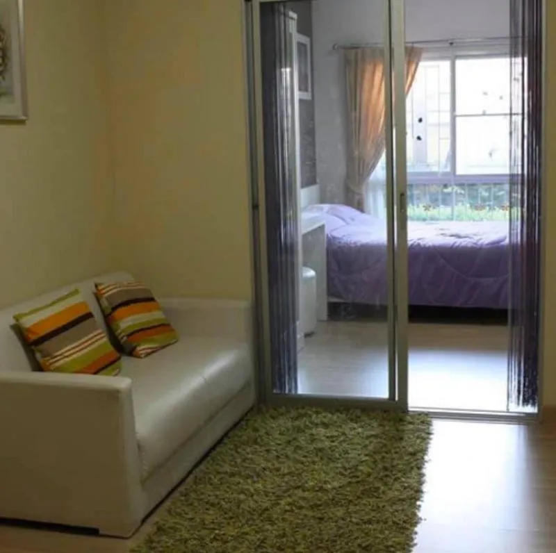 -Sell/Rent The Kith Condo Chaengwattana, 1st floor, beautiful room, can move in, clean room