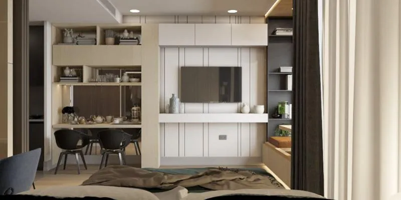 Oh ... the room is super beautiful. Beautiful view, unblocked view, Ashton Chula-Silom condo, do not miss.