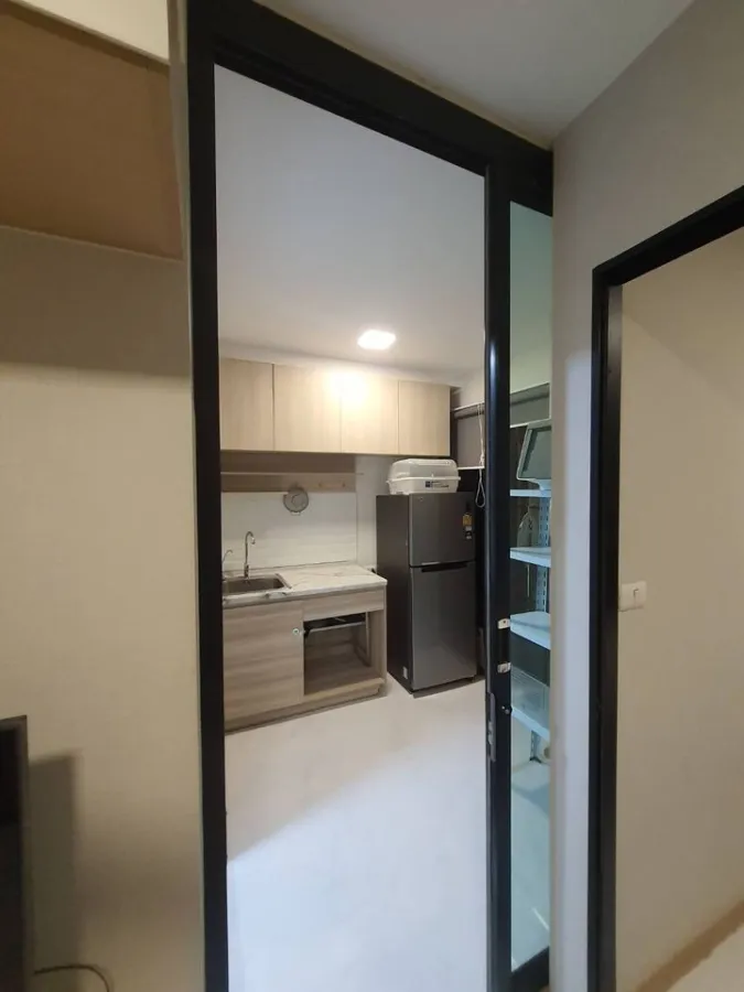 For rent: Plum Condo Mix Chaengwattana, fully furnished + electrical appliances. Book now, don't miss it.