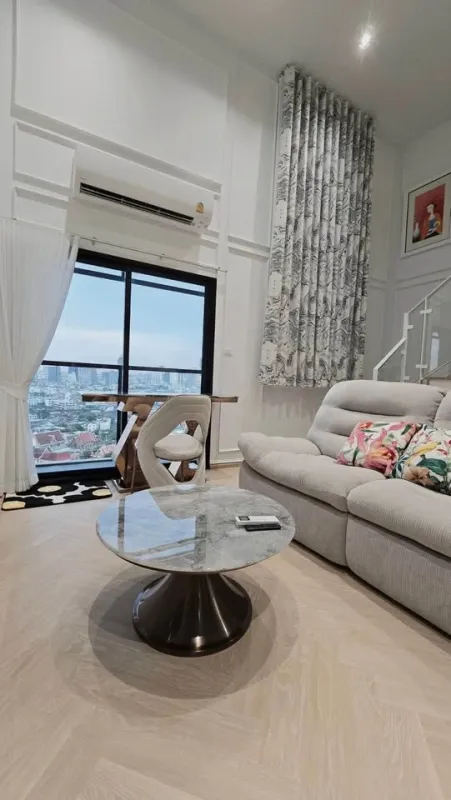 ขาย Na Reva เจริญนคร ห้อง Loft เพดานสูง โปร่งโล่ง ตกแต่งเสร็จเรียบร้อย ของที่เลือกคุณภาพดี จองเลย