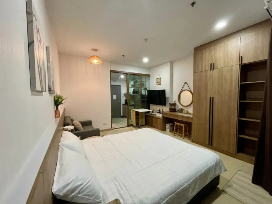 Condo for rent, Supalai Loft Prajadhipok-Wongwian Yai, nice room, fully furnished, electrical appliances, must hurry and reserve.