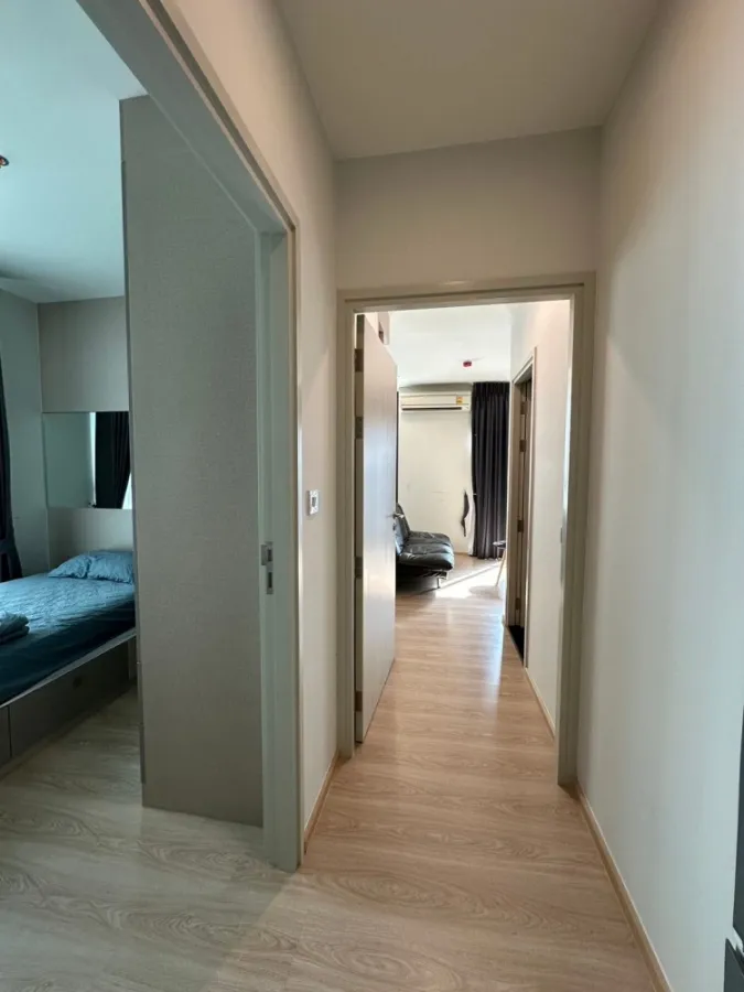 Room for rent, 2 Bedroom, Noble Revolve Ratchada Condo, corner room, private, fully furnished, ready to move in.