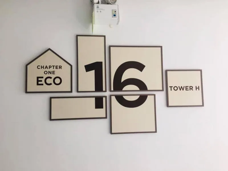For rent Chapter One Eco Ratchada Huai Khwang, Rim room, quiet, very private, come to rent.