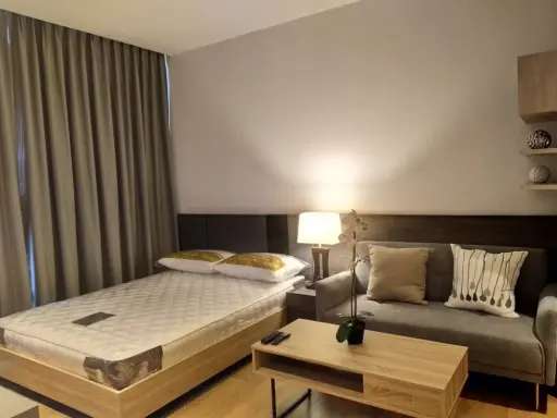 ขายด่วนๆ Condo Park 24 Origin Phrom Phong ห้อง studio เฟอร์บิ้วอิน เครื่องใช้ไฟฟ้าครบพร้อมเข้าอยู่ รีบย้ายเลย images