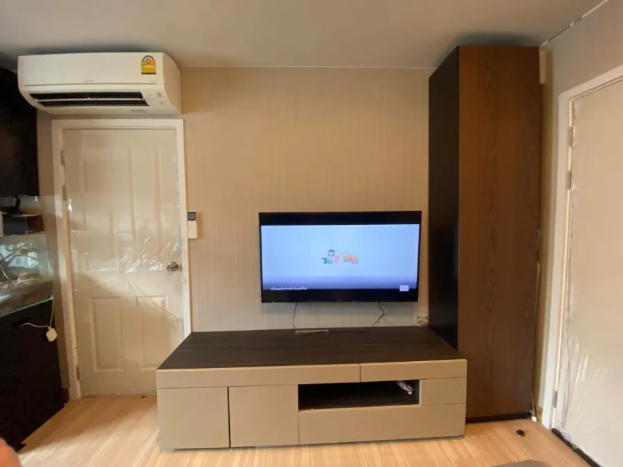 Condo for sale, Plum Condo, Phahon Yothin 89, fully furnished. Plus an adjustable sofa A good room like this must be reserved.