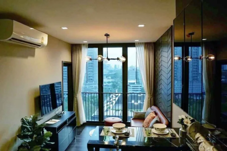 Condo for sale / rent, The Line Asoke, Ratchada, excellent location, beautiful room, beautiful decoration, book now!