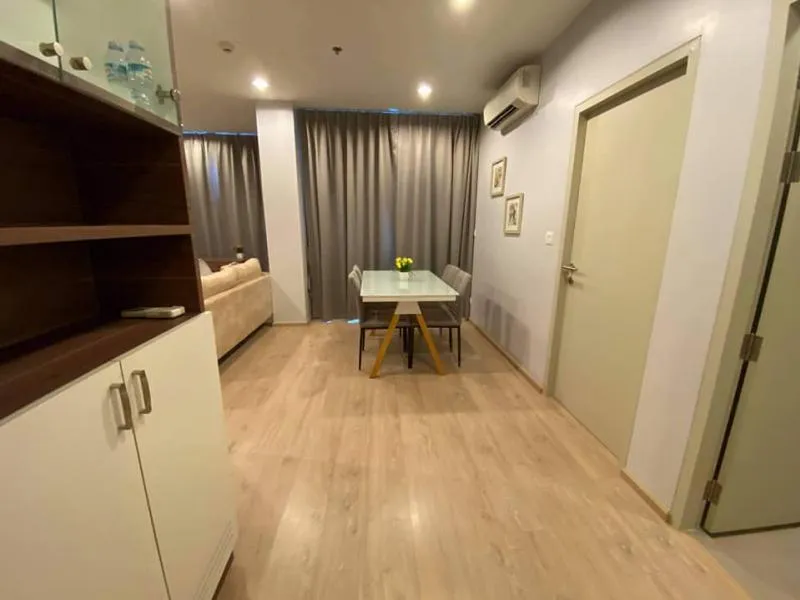 For rent, Ideo Q Ratchathewi, the most beautiful room, 2 bedrooms, fully furnished, good view, central area, very good, book now, hurry up