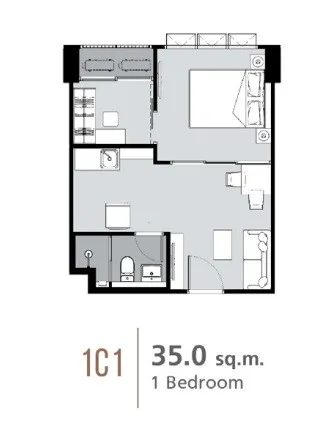 Condo sales down Supalai Loft, Phasi Charoen Station, 18th floor, high view, tangible price Hurry up to own it.