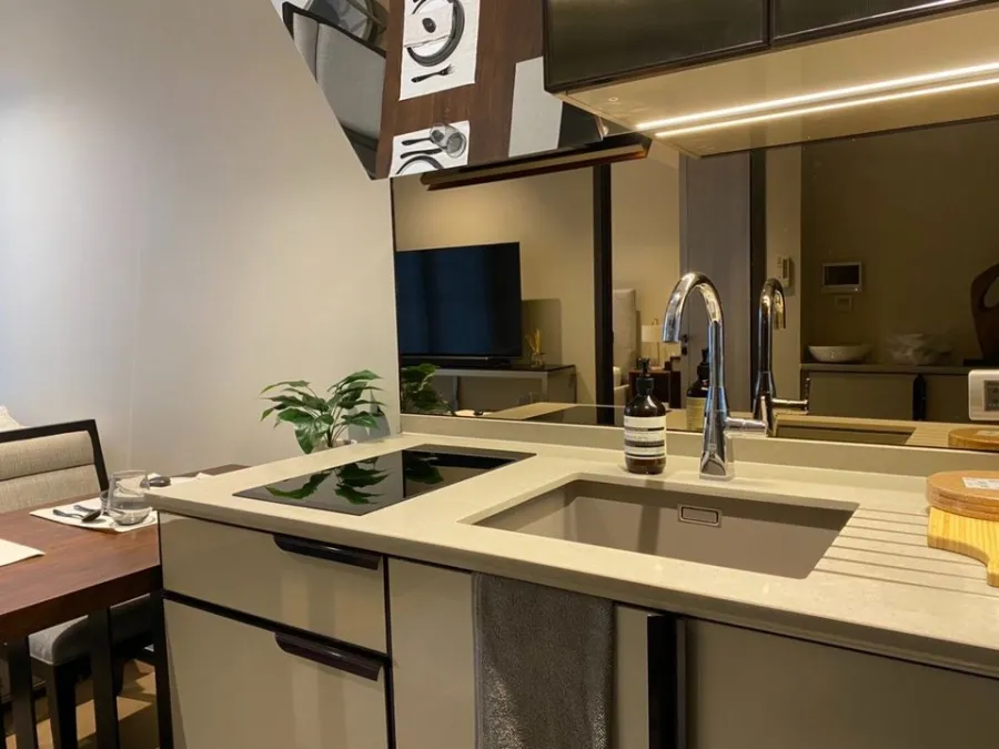 Condo for rent, sale, The Reserve Sukhumvit 61, nice room, spacious size, modern style, great price, hurry to book