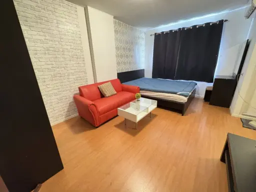 For rent: Lumpini Condo Town Chonburi - Sukhumvit, ready to move in, furnished, good price, book now, don't miss out!!