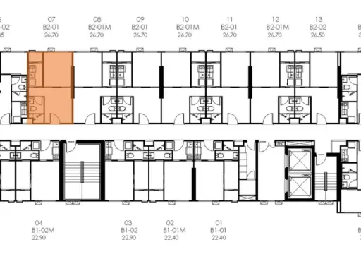 ขายดาวน์ Origin Place Ramkhamhaeng 153 ชั้น 4 มุมส่วนตัวไม่ติดกับใคร ตึก B เลี้ยงสัตว์ได้ คนรักสัตว์ห้ามพลาด images