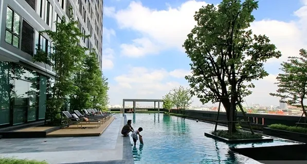 ขาย ไอดีโอ สาทร-ท่าพระ ชั้น 11 ห้องตกแต่งพร้อมอยู่ บอกเลยว่าครบครัน จองเลยจ้า