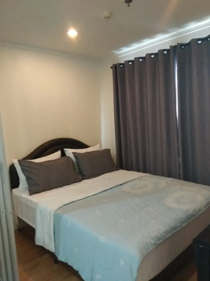 Condo for rent, Lumpini Ville Sukhumvit 77, 9th floor, separate bedrooms, with furniture, convenient travel, book now.