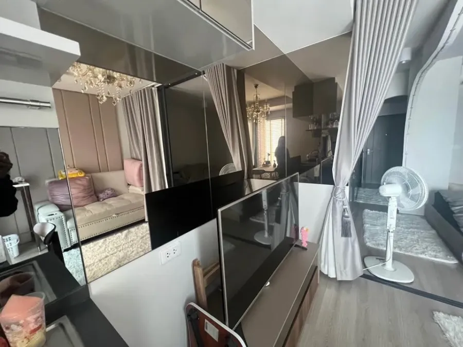 Condo for rent, Ideo Ratchada-Sutthisan, fully furnished, ready to move in Central complete, don't miss it.
