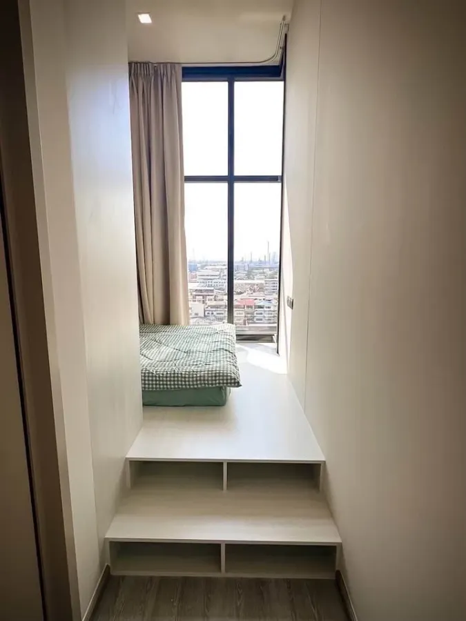 For rent: The Line Sukhumvit 101, 9th floor, nice room, fully furnished, interested, reserve now, urgent.