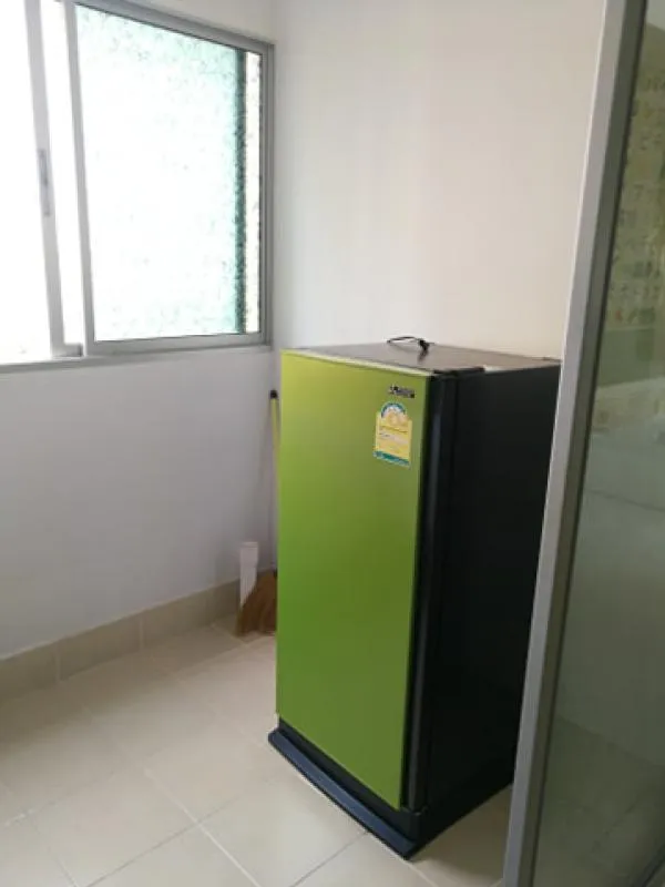 Urgent sale !! Supalai City Home Srinakarin, corner room, 6th floor, view, not covered, fully furnished, do not miss !!